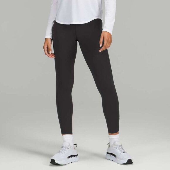 Lululemon Base Pace High-Rise Running Tight 25" in Black Size 12 W5EFAS - Picture 3 of 9